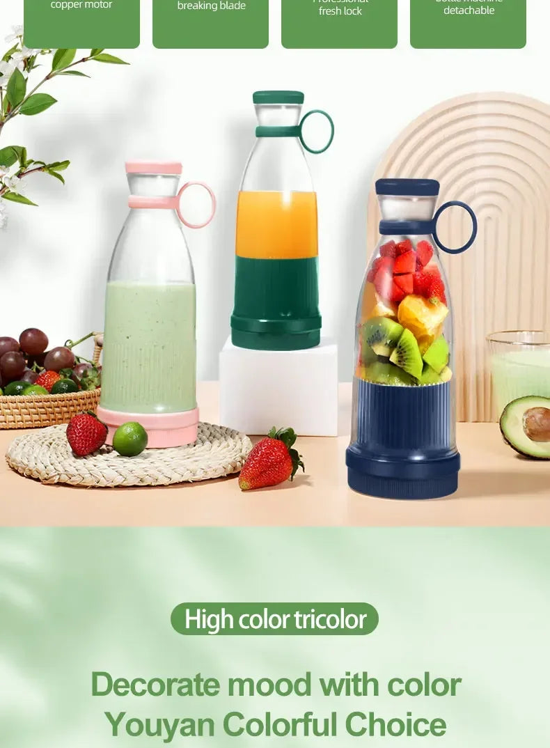Electric Juicer Cup Blades Blender Milkshake Machine Fruit Milk