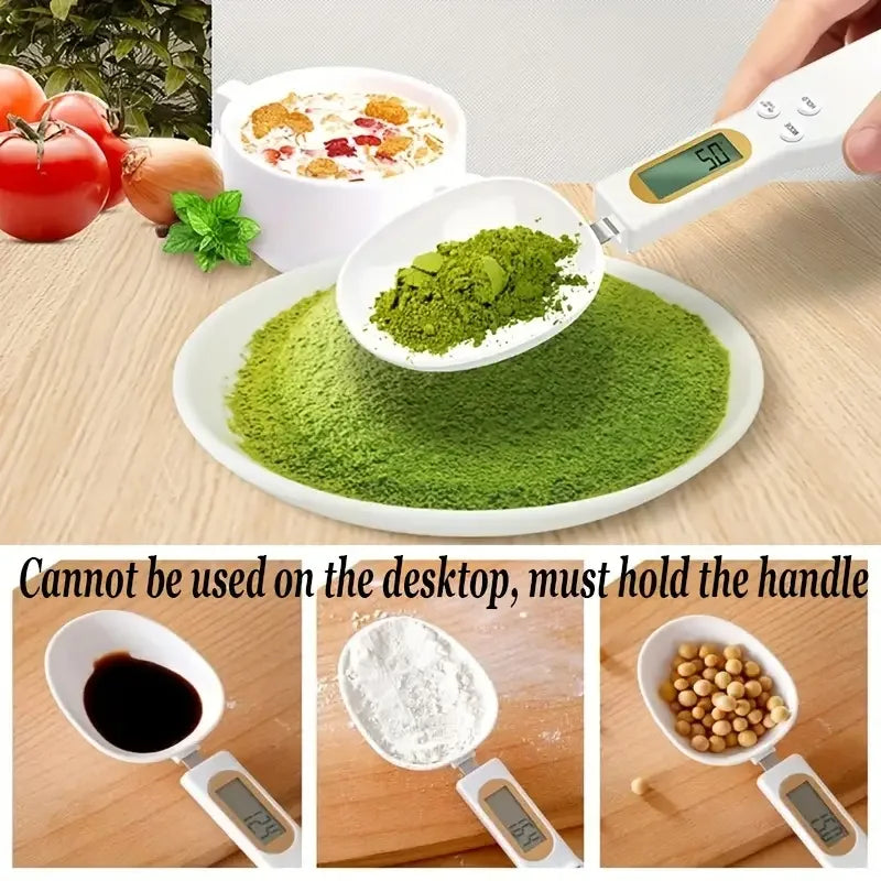 Mini Spoon Scale Digital Kitchen Scale Electronic LCD Food Spoon