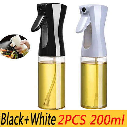 Oil Sprayer Plastic Baking Oil Spray Empty Bottle Vinegar Bottle