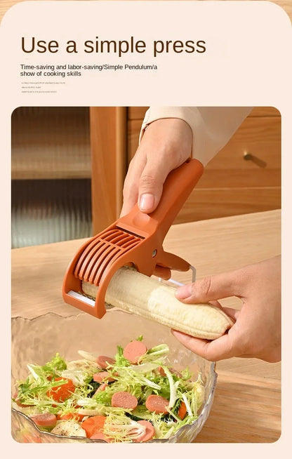 HooFun Kitchen Tools Stainless Steel Vegetable and Fruit Slicer