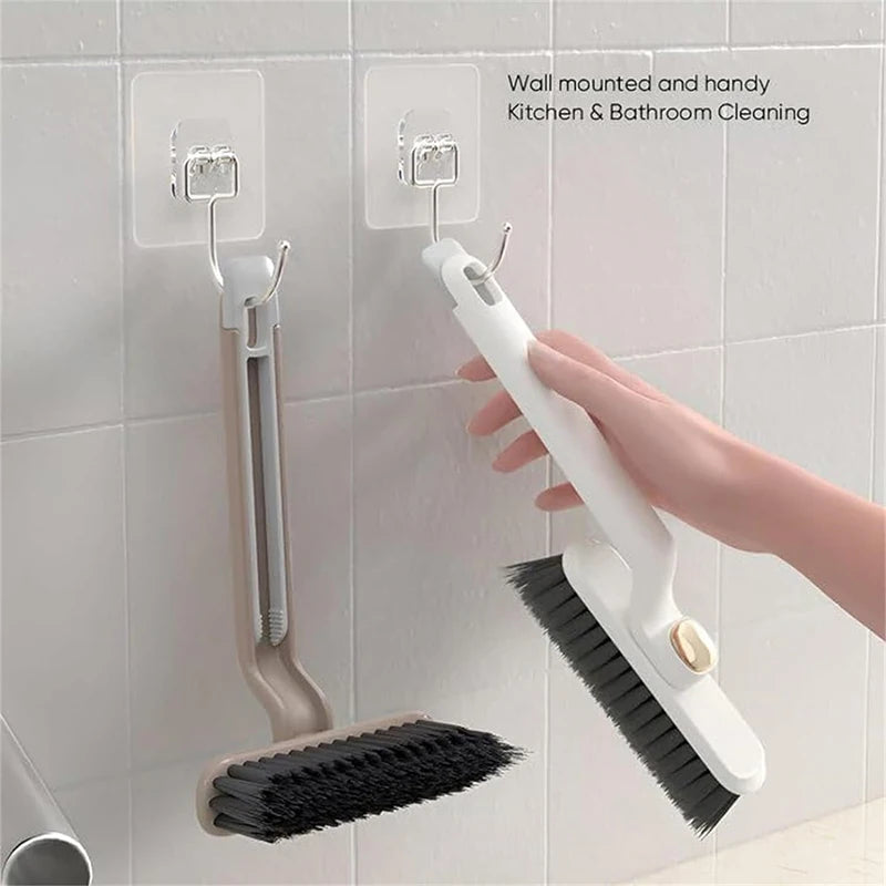 Cleaning Brush Hand-held 360° Rotating Corners Cleaning Tool