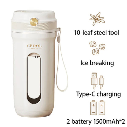 Electric Portable Blender Charging Small Quality Home Mini Fruit