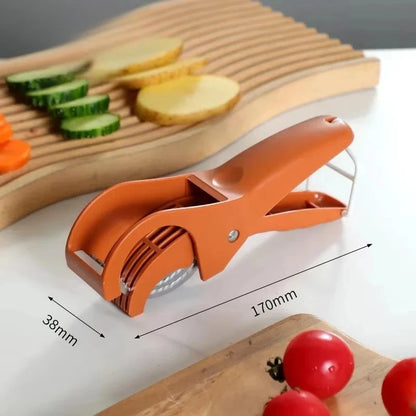 HooFun Kitchen Tools Stainless Steel Vegetable and Fruit Slicer