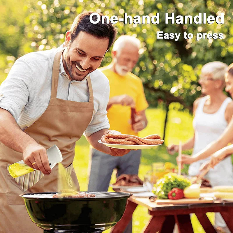 Oil Sprayer Plastic Baking Oil Spray Empty Bottle Vinegar Bottle