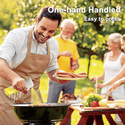 Oil Sprayer Plastic Baking Oil Spray Empty Bottle Vinegar Bottle