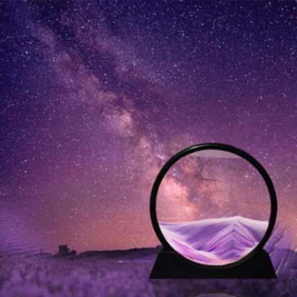 Hourglass Craft Flowing Sand Painting Office Home Decor Gift