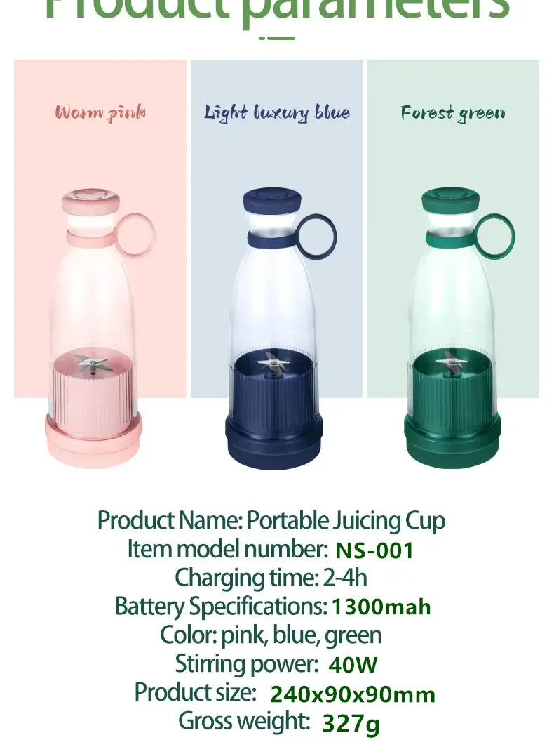 Electric Juicer Cup Blades Blender Milkshake Machine Fruit Milk