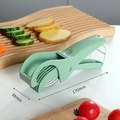 HooFun Kitchen Tools Stainless Steel Vegetable and Fruit Slicer