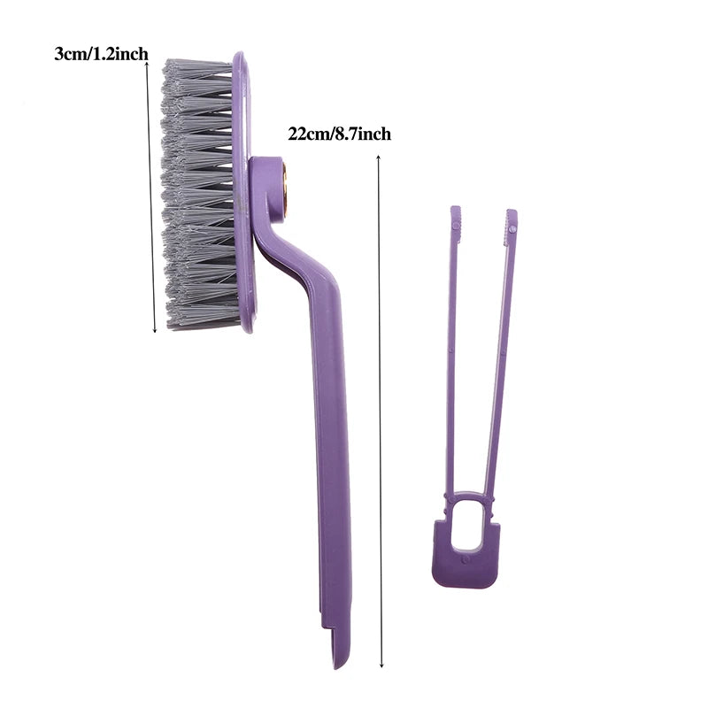 Cleaning Brush Hand-held 360° Rotating Corners Cleaning Tool