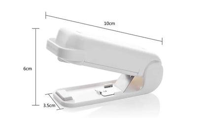 Mini Hea Bag Seal Machine Package Sealer Thermal Plastic Food Bag