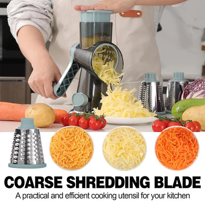 Cheese Grater Versatile Manual Vegetable Slicer Peanut Nuts Grinder