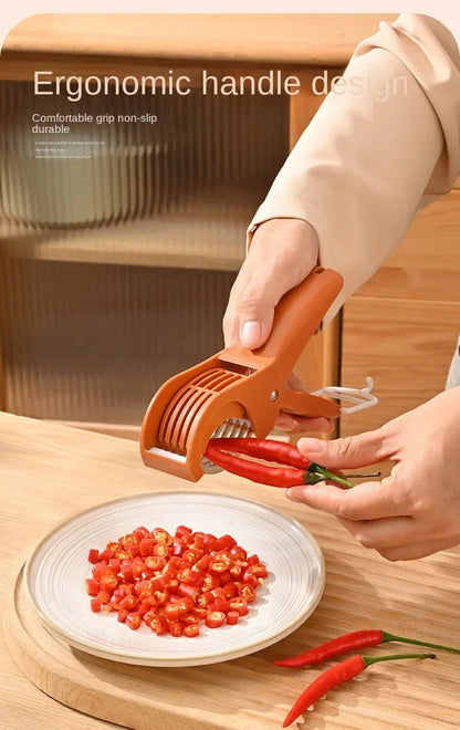 HooFun Kitchen Tools Stainless Steel Vegetable and Fruit Slicer