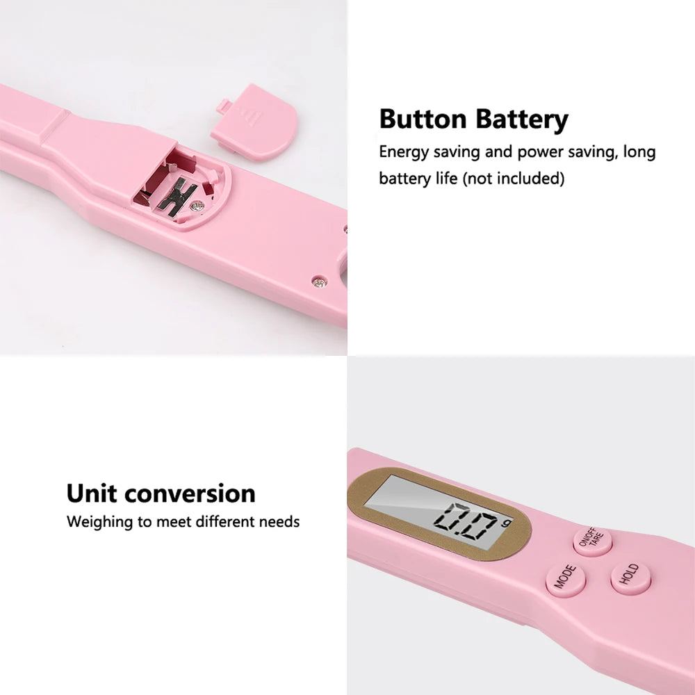 Mini Spoon Scale Digital Kitchen Scale Electronic LCD Food Spoon