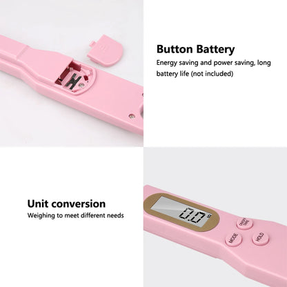 Mini Spoon Scale Digital Kitchen Scale Electronic LCD Food Spoon