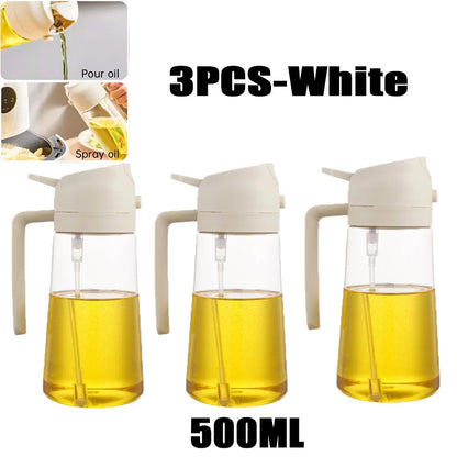 Oil Sprayer Plastic Baking Oil Spray Empty Bottle Vinegar Bottle