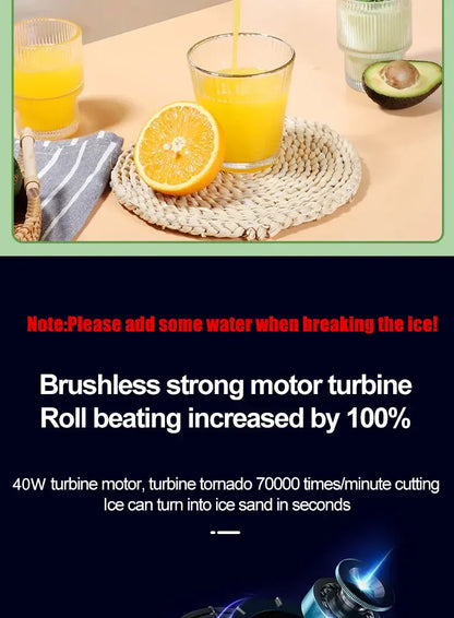 Electric Juicer Cup Blades Blender Milkshake Machine Fruit Milk